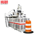 Pe hdpe road barrier traffic cone pvc machine blow mould machine plastic roadblock cones extrusion blow molding machine